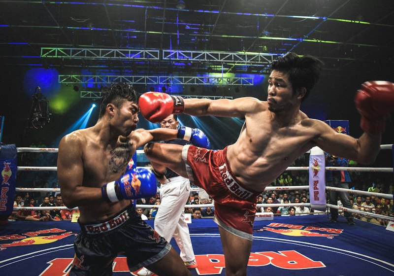 Lutadores em treino de muay thai – Muay Thai em Contagem
